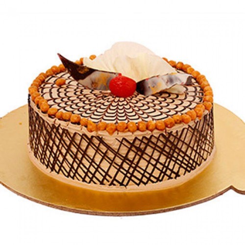 Chewy butterscotch Cake Delivery in Faridabad