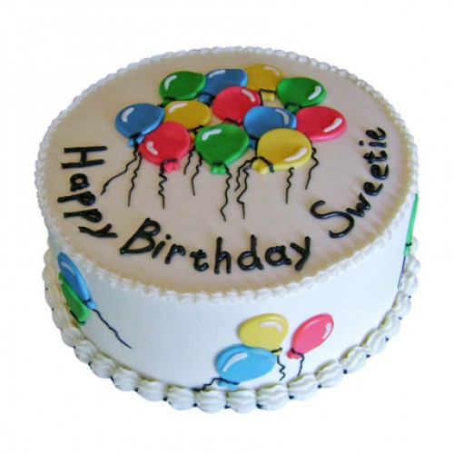 Charm of Balloons Cake Delivery in Faridabad