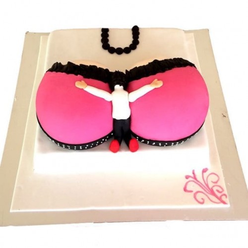 Boobs Fondant Cake Delivery in Faridabad