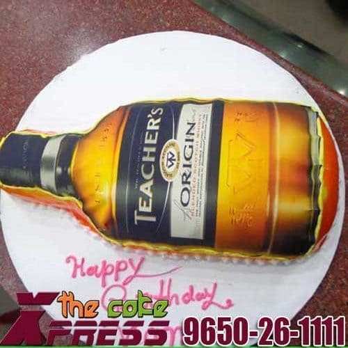 Teachers Scotch Whisky Cake Delivery in Faridabad
