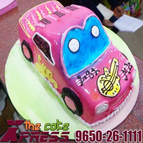 Musical Car Cake Delivery in Faridabad