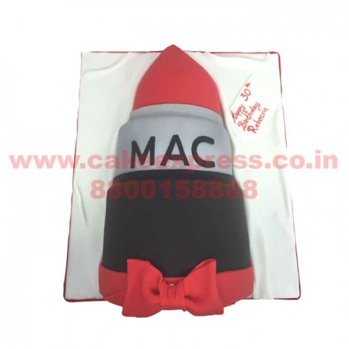 MAC Lipstick Cake Delivery in Faridabad