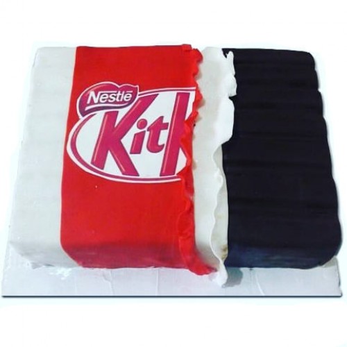 Kit Kat Fondant Cake Delivery in Faridabad