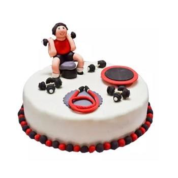Gym Theme Designer Cake Gym Theme Designer Cake