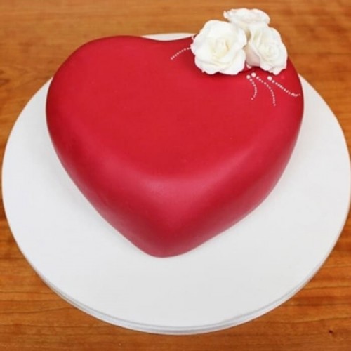 Blossoming Love Fondant Cake Delivery in Faridabad