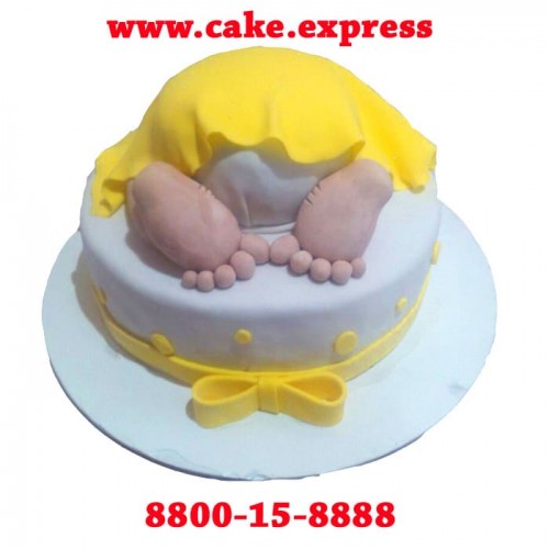 Baby Shower Designer Cake Delivery in Faridabad