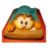 Garfield Cat Designer Fondant Cake