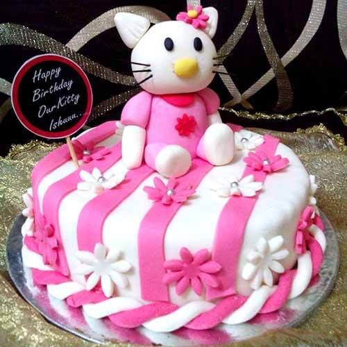 Hello Kitty Designer Cake Delivery in Faridabad