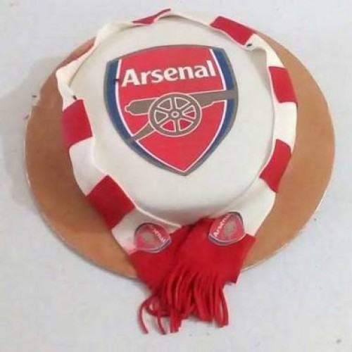 Arsenal Club Themed Cake Delivery in Faridabad