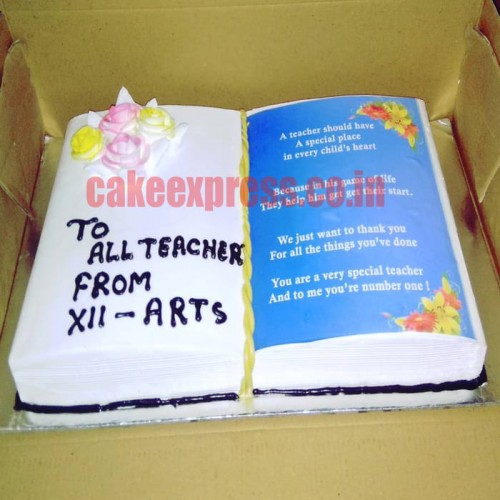Book Shape Cake Delivery in Faridabad