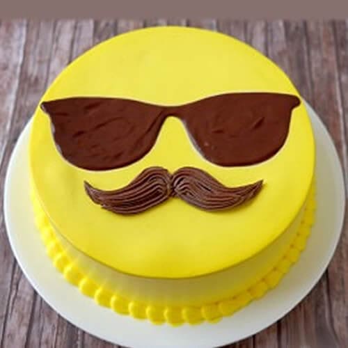 Cool DAD Emoji Cake Delivery in Faridabad