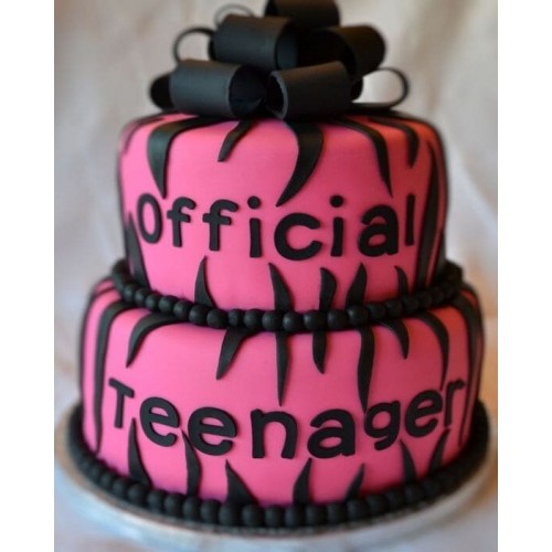 Official Teenager Fondant Cake Delivery in Faridabad