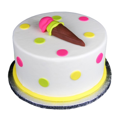 Ice Cream Theme Fondant Cake Delivery in Faridabad Ice Cream Theme Fondant Cake Delivery in Faridabad