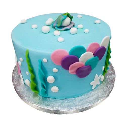 Pearl in Shell Theme Cake Delivery in Faridabad