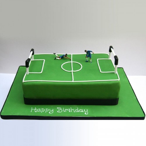 Football Ground Fondant Cake Delivery in Faridabad