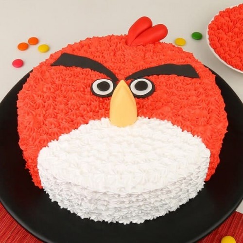 Angry Bird Cream Cake Delivery in Faridabad