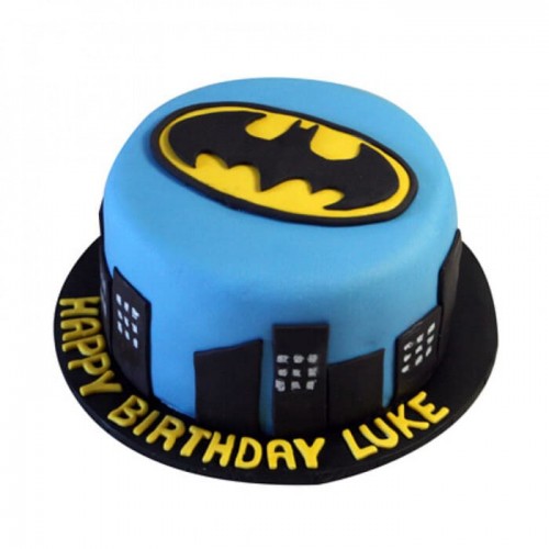 Batman & Gotham City Fondant Cake Delivery in Faridabad