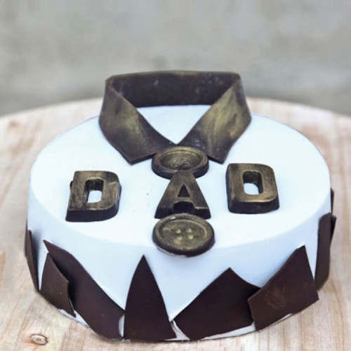 Classic Fondant Dad Cake Delivery in Faridabad Classic Fondant Dad Cake Delivery in Faridabad