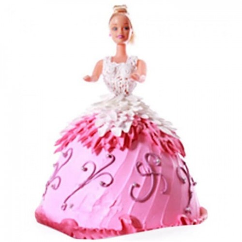 Cute Baby Doll Cake Delivery in Faridabad