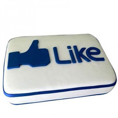 Facebook Customized Fondant Cake Delivery in Faridabad Facebook Customized Fondant Cake Delivery in Faridabad