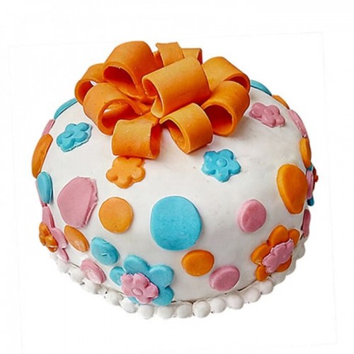 Fondant Baby Bash Cake Delivery in Faridabad