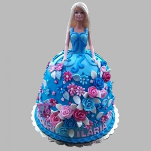 Heavenly Barbie Fondant Cake Delivery in Faridabad