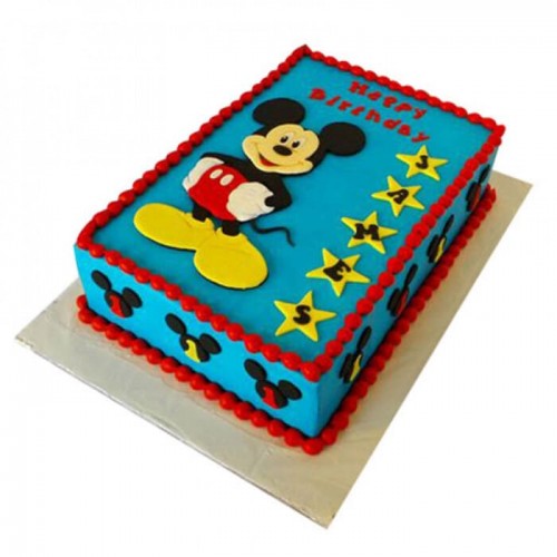 Mickey Mouse Designer Fondant Cake Delivery in Faridabad