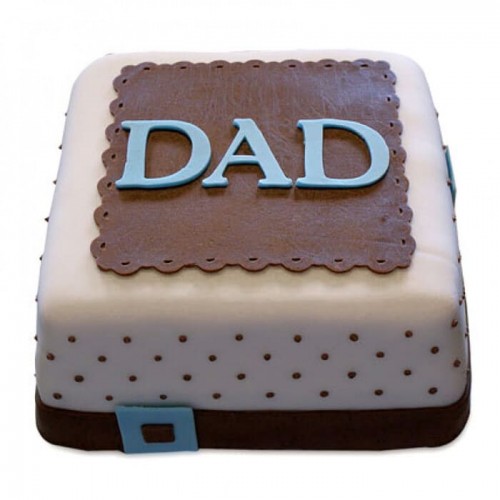 My Dad Fondant Cake Delivery in Faridabad