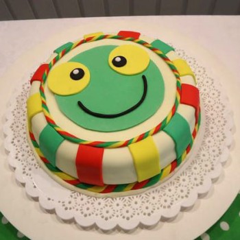 Pepe Frog Fondant Cake Pepe Frog Fondant Cake
