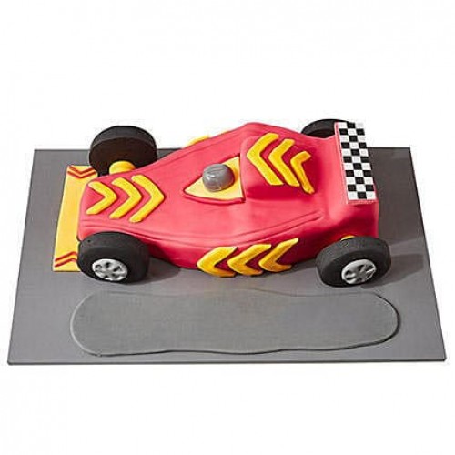 Racing Car Fondant Cake Delivery in Faridabad