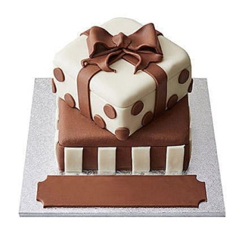 Special Gift Box Fondant Cake Special Gift Box Fondant Cake