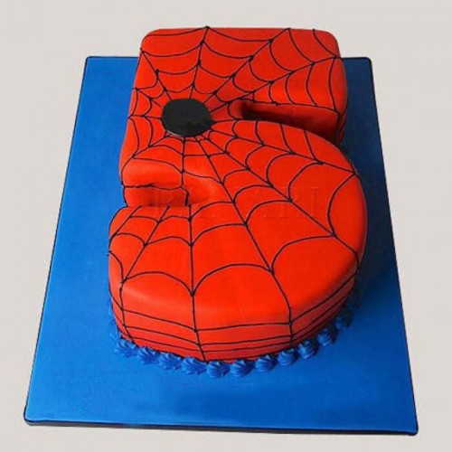Spiderman Love Fondant Cake Delivery in Faridabad