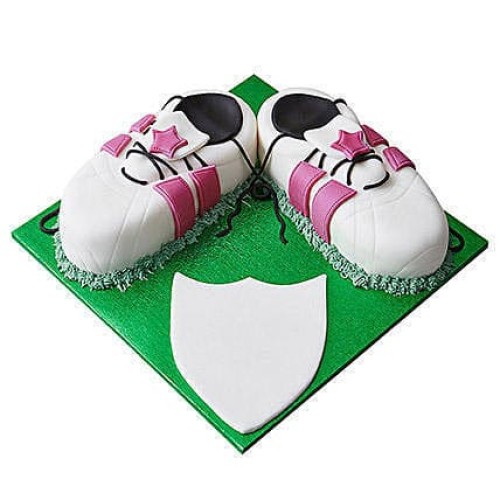 Sports Shoe Fondant Cake Delivery in Faridabad