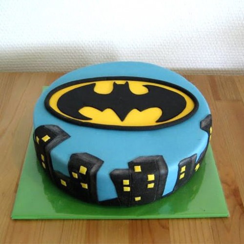 Batman Themed Fondant Cake Delivery in Faridabad