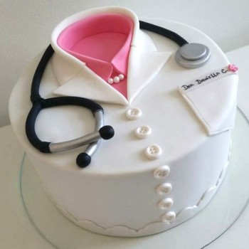 Doctor Birthday Theme Cake Doctor Birthday Theme Cake