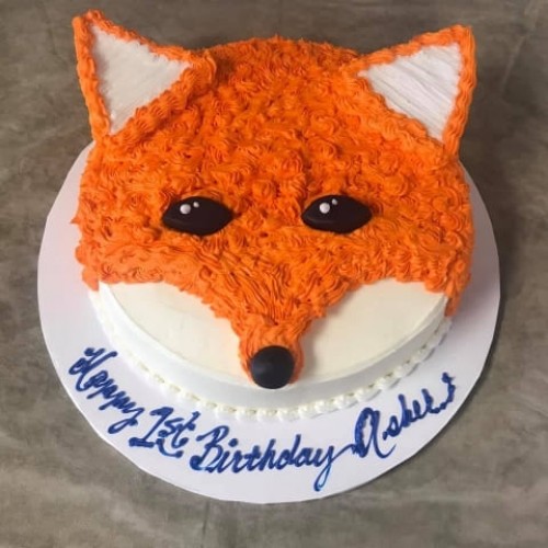 Fox Face Cream Cake Delivery in Faridabad