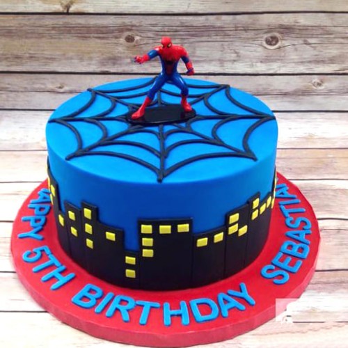 Spiderman Homecoming Cake Delivery in Faridabad