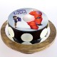 Baymax Chocolate Photo Cake Delivery in Faridabad