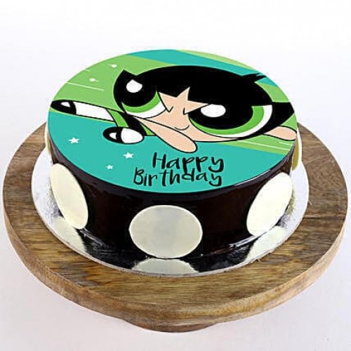 Buttercup Chocolate Photo Cake Delivery in Faridabad