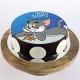 Classic Tom & Jerry Chocolate Photo Cake Delivery in Faridabad