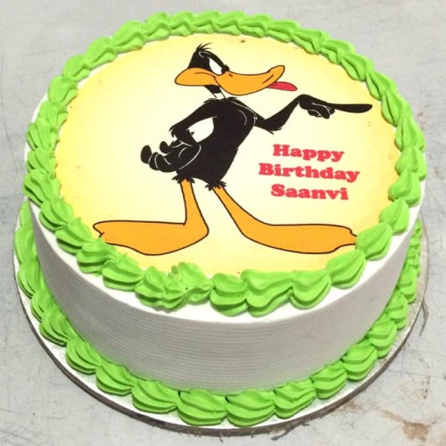 Daffy Duck Photo Cake Delivery in Faridabad
