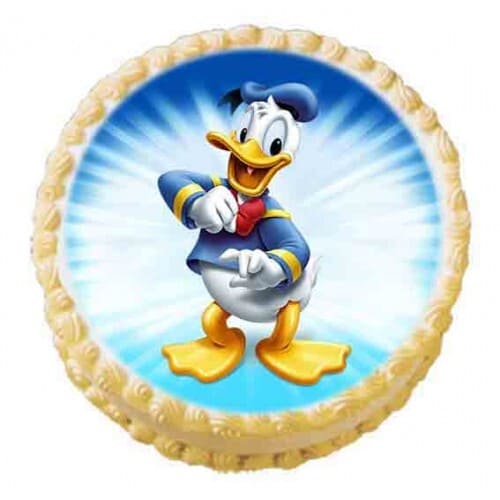 Donald Duck Photo Cake Delivery in Faridabad