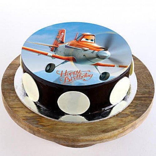 Dusty Crophopper Chocolate Photo Cake Delivery in Faridabad