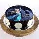 Elsa Chocolate Photo Cake Delivery in Faridabad