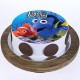Finding Nemo Pineapple Cake Delivery in Faridabad