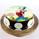 Goofy Chocolate Photo Cake Delivery in Faridabad