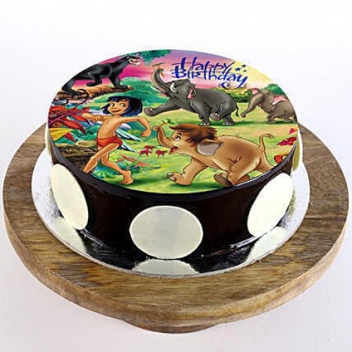 Jungle Book Chocolate Cake Delivery in Faridabad
