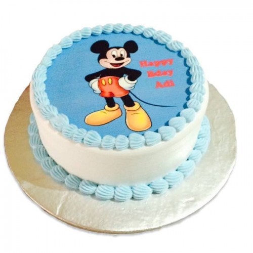 Mickey Mouse Photo Cake Delivery in Faridabad