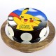 Pikachu Chocolate Photo Cake Delivery in Faridabad