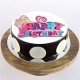 Pink Barbie Birthday Chocolate Cake Delivery in Faridabad